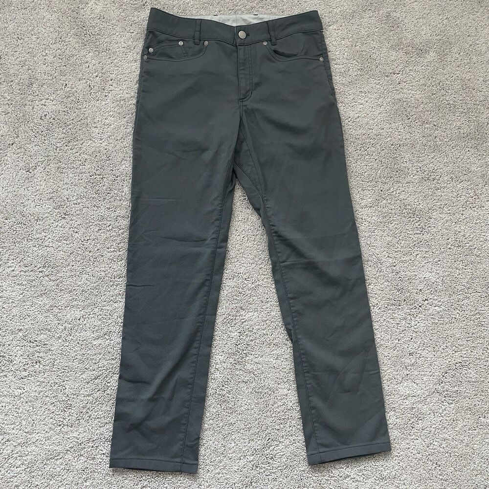 Outlier Workcloth Pants Mens 30(29x29) Gray Schoeller Doubleweave Canvas Chino